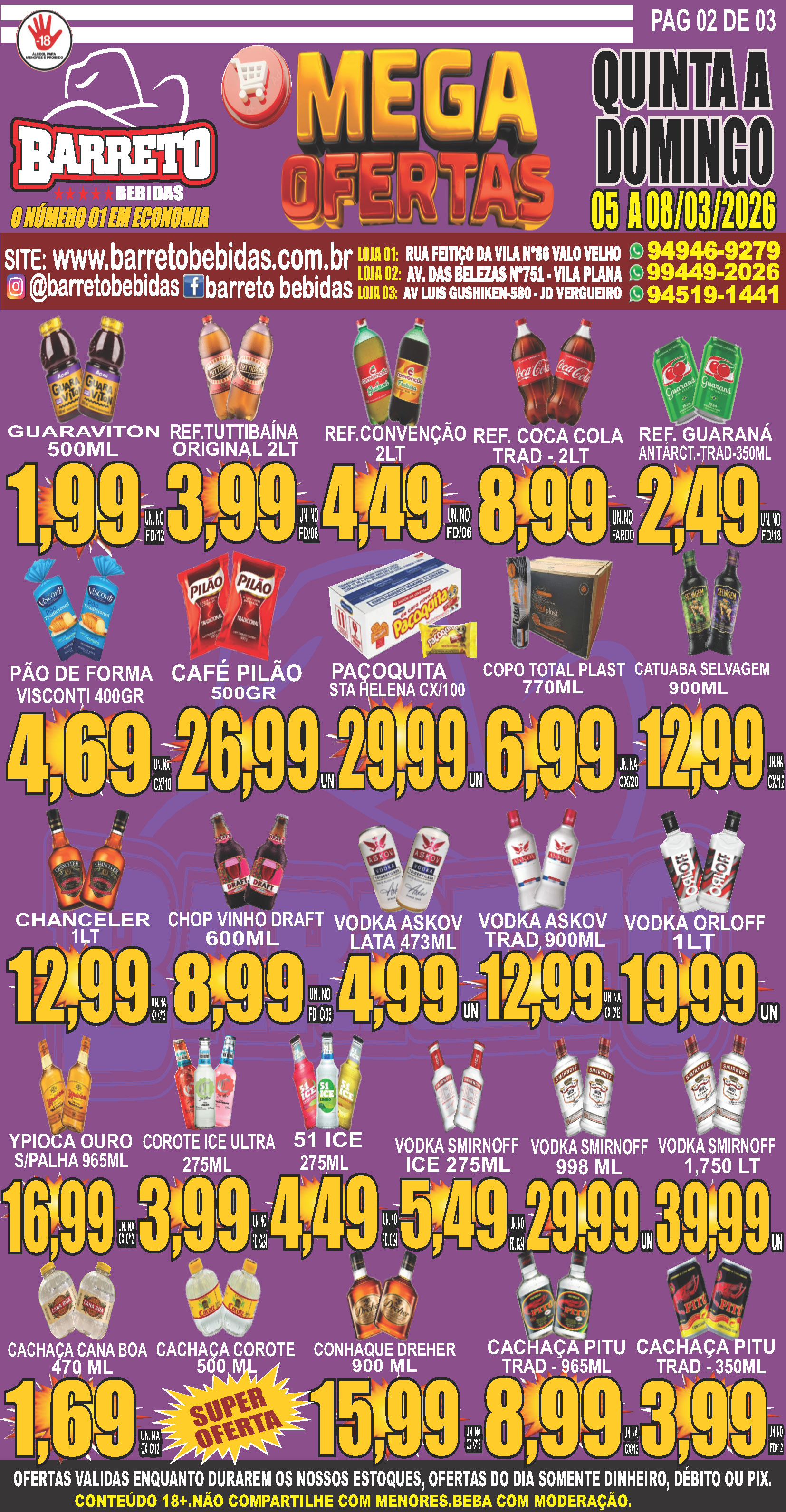 Aproveite nossas ofertas!